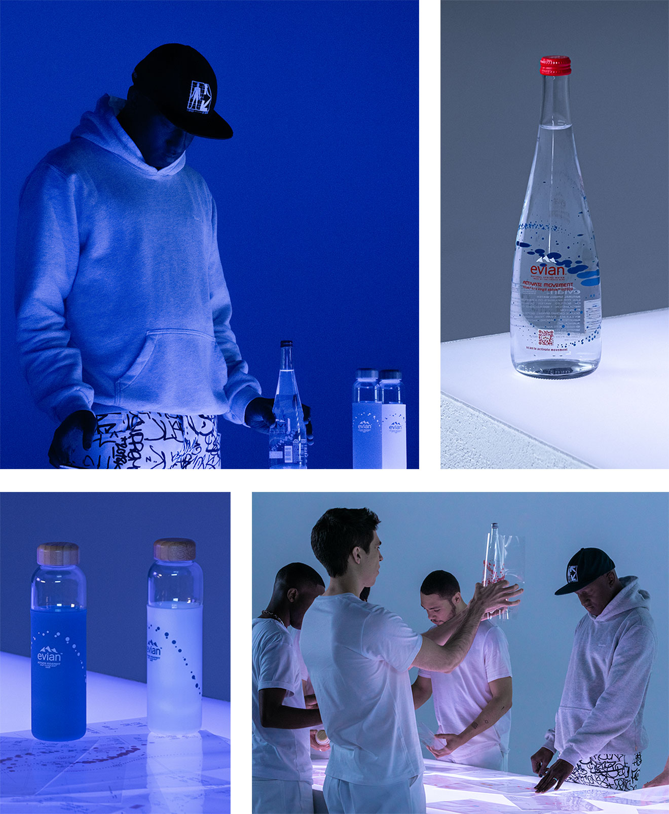 Virgil Abloh and Evian Are Here to Make Hydration Cool