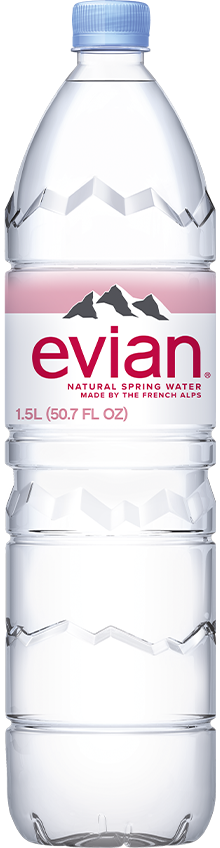 evian Natural Spring Water, 25.36 Fl Oz, 12 Count Bottles 