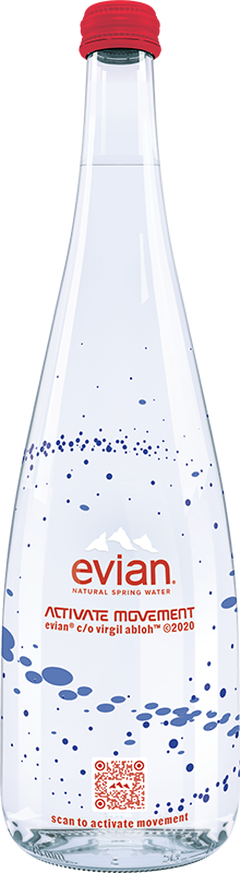 Evian® Natural Spring Bottled Water, 6 bottles / 16.9 fl oz - QFC