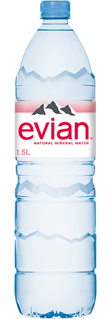 Evian Spring Water, Bottle - 1.5 l